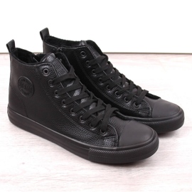 Deportivas altas aislantes negras para hombre Big Star MM174012 negro 2