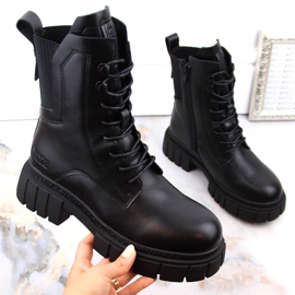 Big Star MM274581 botas de cazador negras con aislamiento para mujer negro 1