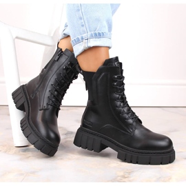 Big Star MM274581 botas de cazador negras con aislamiento para mujer negro 4