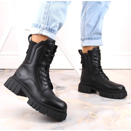 Big Star MM274581 botas de cazador negras con aislamiento para mujer negro 5