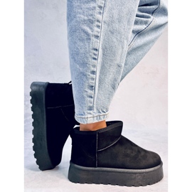 Botas de nieve con plataforma Solnis Negro 2