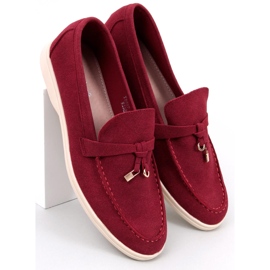 Mocasines Mujer Eunice Vino rojo 5
