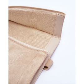 Botas de tacón alto de ante para mujer Beige claro Khabira 9