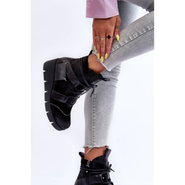 Botas Cuña Piel Maciejka 06185-01 Negro 4