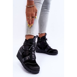 Botas Cuña Piel Maciejka 06185-01 Negro 3