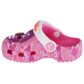 Crocs Hello Kitty y sus amigos Zueco clásico Jr 208025-680 rosado 1