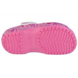 Crocs Hello Kitty y sus amigos Zueco clásico Jr 208103-680 rosado 3