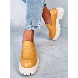 Mocasines plataforma Dench Amarillo 4