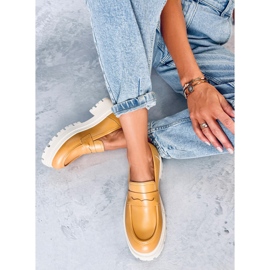 Mocasines plataforma Dench Amarillo 3