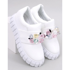 Zapatos brogue con plataforma Worth Blanco 1