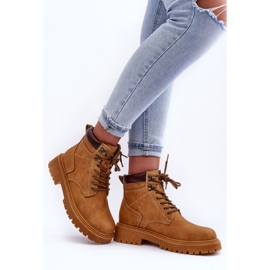 Botas Cálidas De Piel Para Mujer Polos Marrones marrón 2 Botas Cálidas De Piel Para Mujer Polos Marrones marrón 2
