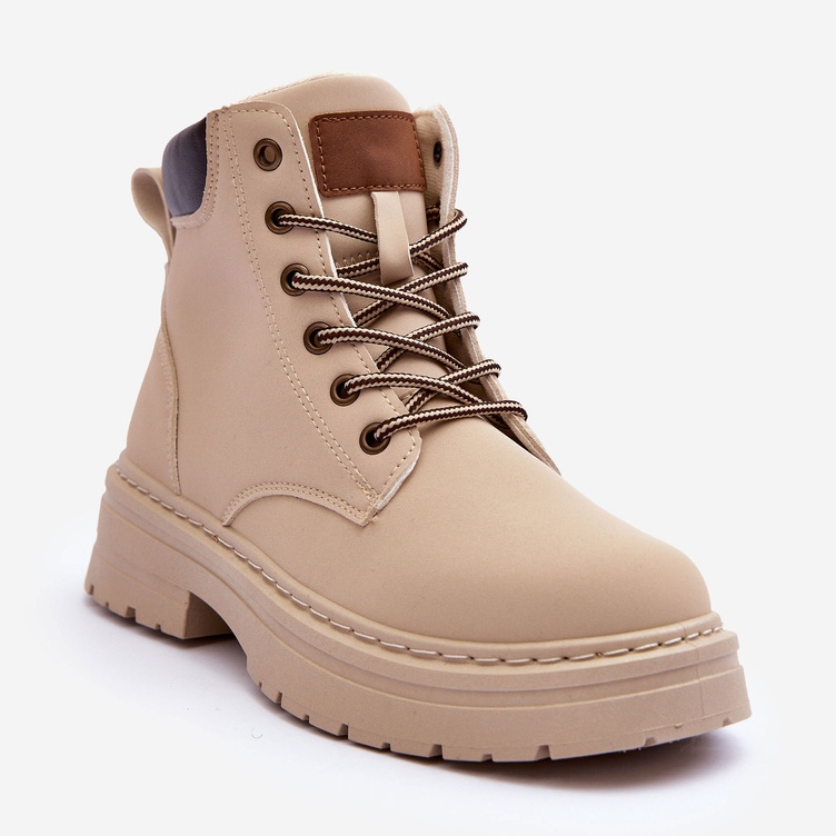 Botas Trapper Mujer Cálido Beige Claro Corbin 1 Botas Trapper Mujer Cálido Beige Claro Corbin 1