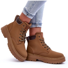 Botas Trapper Mujer Cálido Beige Oscuro Corbin 7