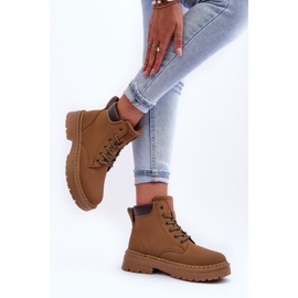 Botas Trapper Mujer Cálido Beige Oscuro Corbin 3