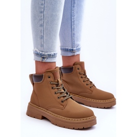 Botas Trapper Mujer Cálido Beige Oscuro Corbin 4