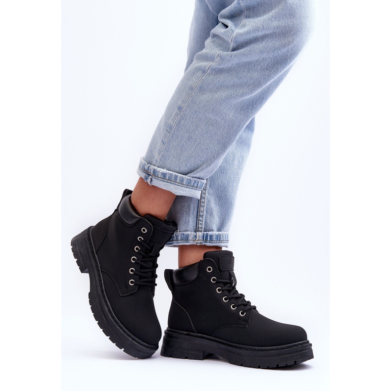 Botas Trapper Mujer Warm Black Corbin negro 2 Botas Trapper Mujer Warm Black Corbin negro 2
