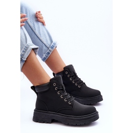 Botas Trapper Mujer Warm Black Corbin negro 7