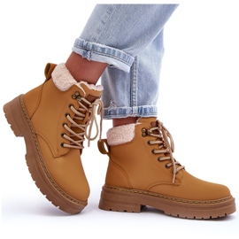 Botas De Mujer Con Piel De Oveja Marrón Jette 10