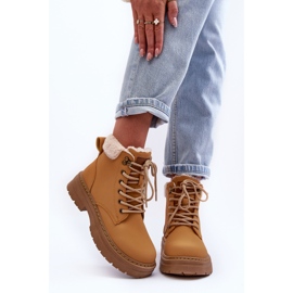 Botas De Mujer Con Piel De Oveja Marrón Jette 8