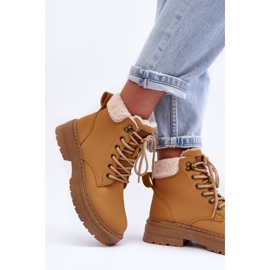 Botas De Mujer Con Piel De Oveja Marrón Jette 4