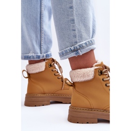 Botas De Mujer Con Piel De Oveja Marrón Jette 5