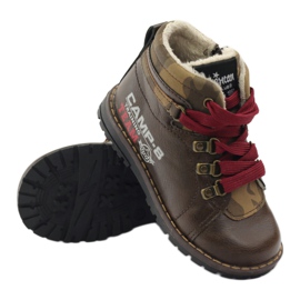 American Club Botas y botines con cremallera 16221 marrón 3