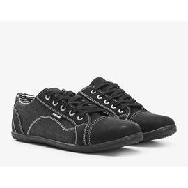 Zapatillas de mujer negras de Shady Grove negro 2