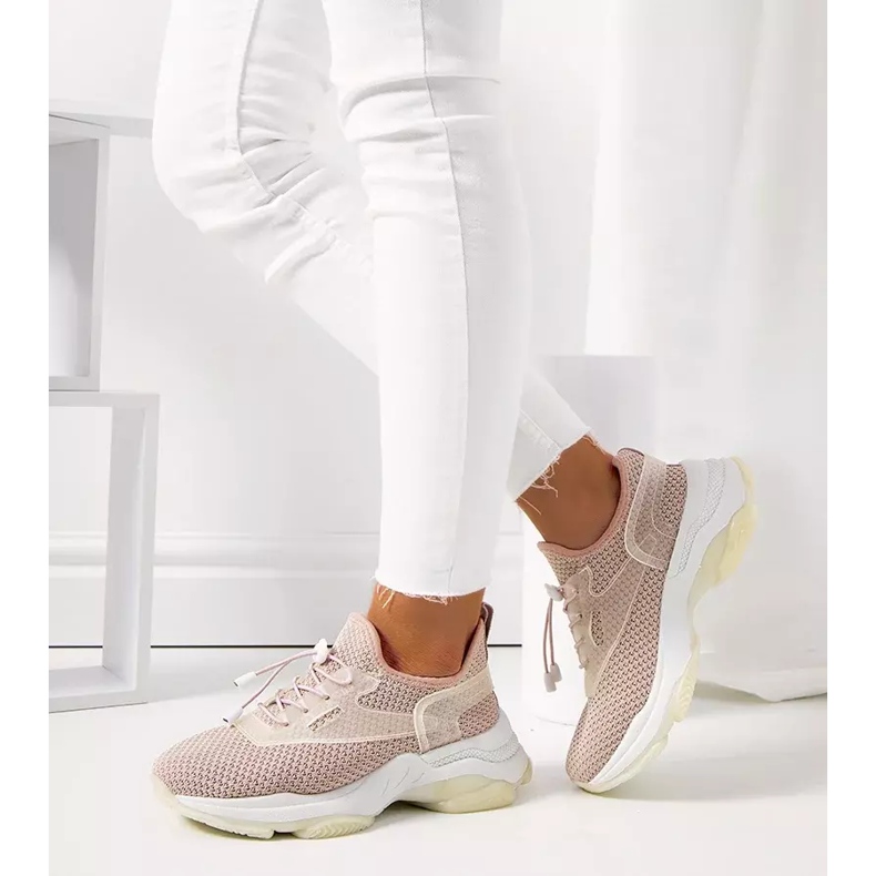 Zapatillas Barnes rosas 2