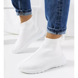 Zapatillas altas blancas de Jennifer blanco 1