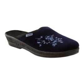 Zapatillas de mujer bordado Befado 219d426 azul azul marino 1