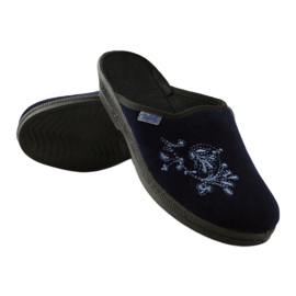 Zapatillas de mujer bordado Befado 219d426 azul azul marino 3