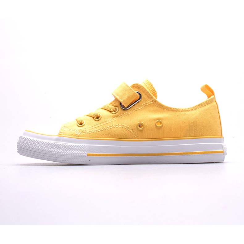 Deportivas Infantiles Con Velcro Big Star JJ374056 Amarillo 3