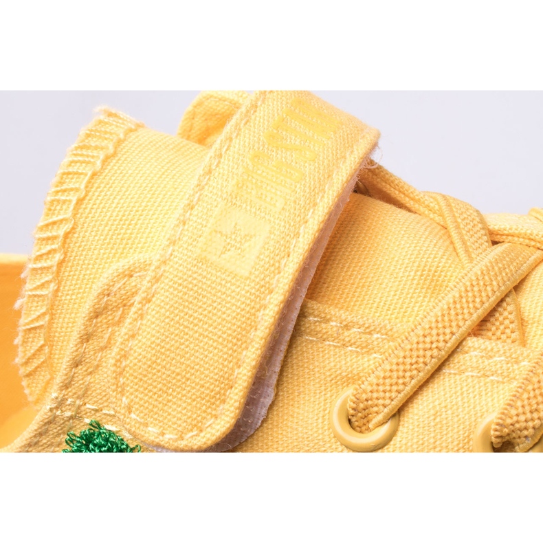 Deportivas Infantiles Con Velcro Big Star JJ374056 Amarillo 1