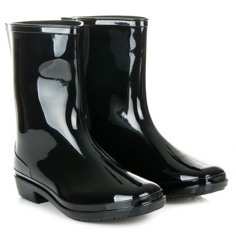 PA1 Chanclos lacados negro 1