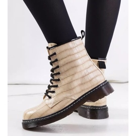 Botas de montaña de mujer Norte beige 2