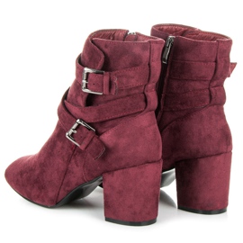 Seastar Tacones granate rojo 5