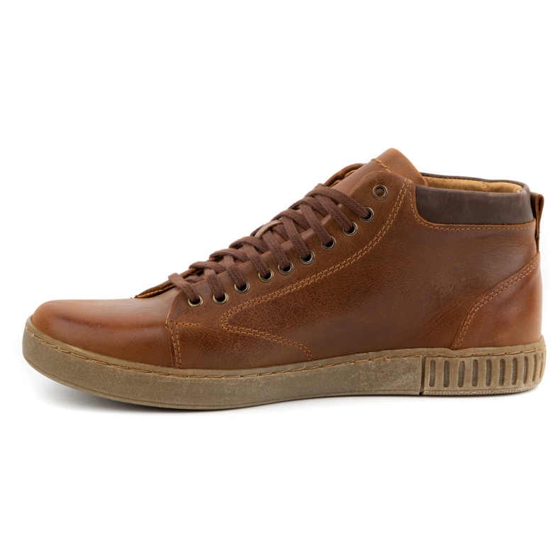 Polbut Zapato piel hombre 2108sw camel marrón 1