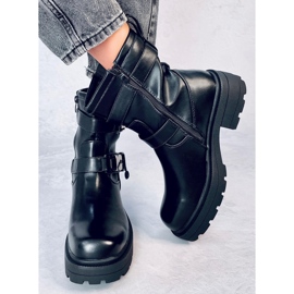 Beaus Botas militares negras negro 4