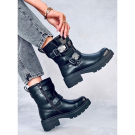 Beaus Botas militares negras negro 3