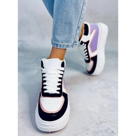 Zapatillas altas Storm NEGRO / MORADO 4