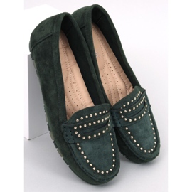 Mocasines de mujer Deys Verde 1