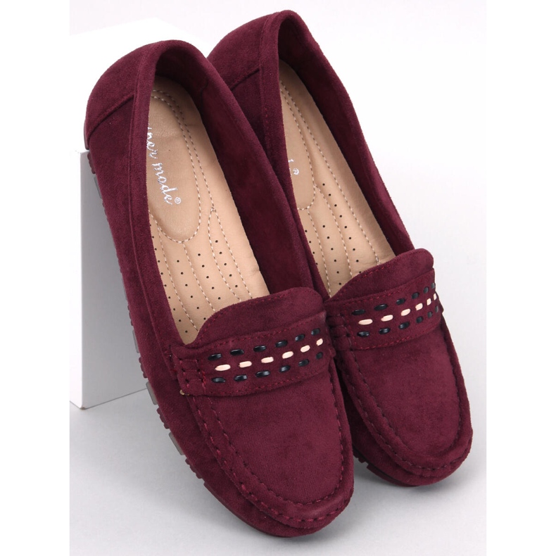 Mocasines mujer Guerra Vino rojo 1 Mocasines mujer Guerra Vino rojo 1