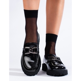 W. Potocki Mocasines mujer lacados Potocki negro 2 W. Potocki Mocasines mujer lacados Potocki negro 2