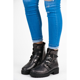 Betler Trabajadores con broches gris 5