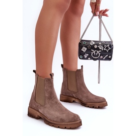 Botas Jodhpur Ante Marrón Nicole 2672 5