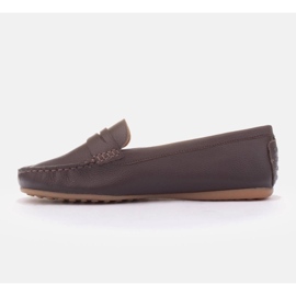 Marco Shoes Mocasines suela flexible marrón 3