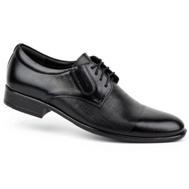 Kampol Zapatos formales hombre piel 358KAM negro 2