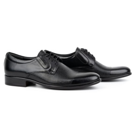 Kampol Zapatos formales hombre piel 358KAM negro 3