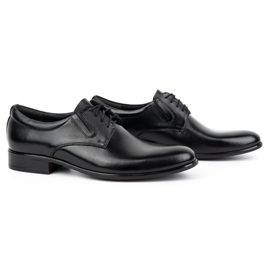 Kampol Zapatos formales hombre piel 323KAM negro 3