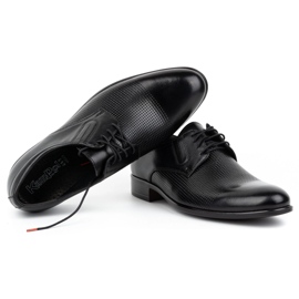 Kampol Zapatos formales hombre piel 324KAM negro 7